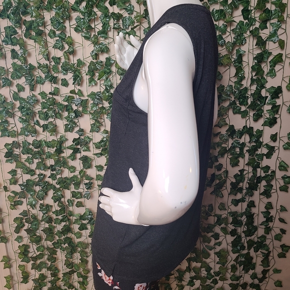 Market & Spruce Women's Washed Black Rayon Casual Sleeveless Top size S - Picture 6 of 12